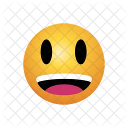 Laughing face Emoji Icon