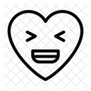Laugh Happy Heart Icon