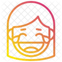 Laughing Girl  Icon