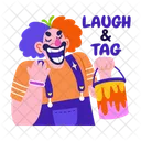 Laughing  Icon