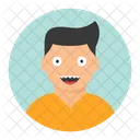 Laughing Happy Boy Icon