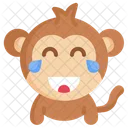 웃는 원숭이  아이콘