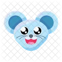 Laughing Mouse Laugh Mouse Emoji Icon
