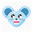 Laughing Mouse Laugh Emoji Icon