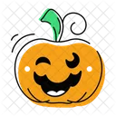 Creepy Pumpkin Creepy Squash Pumpkin Carving Icon