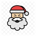 Laughing santa claus  Icon