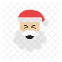 Laughing santa claus  Icon