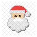 Laughing santa claus  Icon