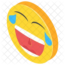 Laughing Smiley Emoji Icon