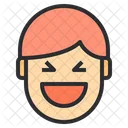 Laughter Emotion Face Icon