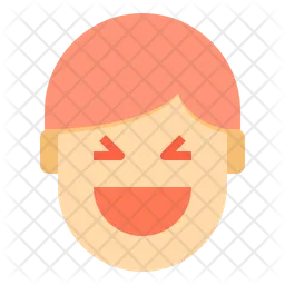 Laughter Emotion Face  Icon