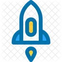 Launch Startup Rocket Icon