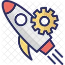 Launch Missile Rocket Icon