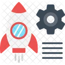 Business Launch Marketing Icon