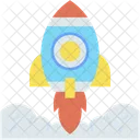 Launch Rocket Business Icon