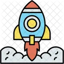 Launch Rocket Business Icon