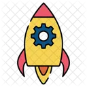 Startup Initiation Rocket Icon