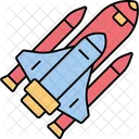 Launch Rocket Startup Icon
