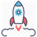 Launch Optimization Rocket Icon