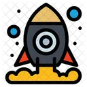 Launch Spacecraft  Icon