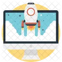 Startup Web Monitor Icon