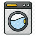 Washing Machine Electric Washer Washing Clothes Icon