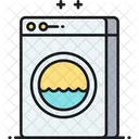 Laundry Washing Machine Cloths Icon