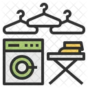 Laundry Service Wash Icon