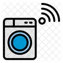 Laundry Washing Internet Of Things Icon