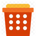 Basket Laundry Clothes Icon