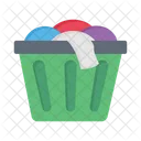Laundry Clothes Basket Icon