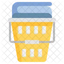 Laundry Basket Routine Hygiene Icon