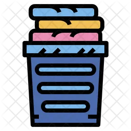 Laundry Basket  Icon