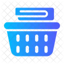 Laundry Basket Dirty Clothes Washing Icon