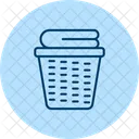 Laundry Basket Pentaglow Icon
