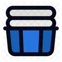 Laundry Basket Dirty Clothes Laundry Service Icon