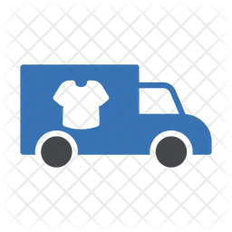 Laundry Delivery Vehicle  Icon