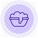 Laundry Color Circle Icon Icon