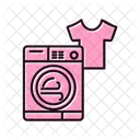 Washing Machine Laundry Machine Cleaning Washing Lanudromates Icon