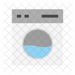 Laundry Machine Wash  Icon