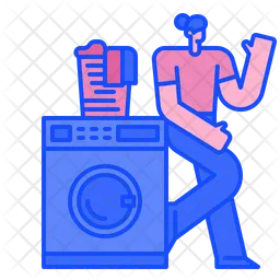 Laundry Man  Icon