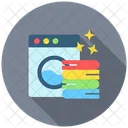 Laundry Washing Machine Clothes Icon