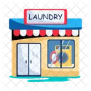 Laundry Shop Laundry Store Laundry Outlet Icon