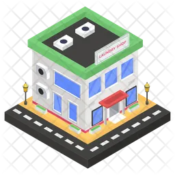 Laundry Shop  Icon