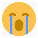 Lautes Weinen  Symbol