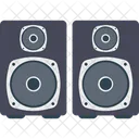 Lautsprecher Tieftoner Subwoofer Symbol