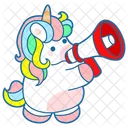 Einhorn Pferd Magie Icon