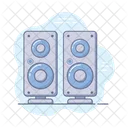 Lautsprecher Tieftoner Soundsystem Icon