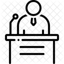 Sprechen Sprecher Redner Symbol