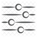 Lautstärke-Equalizer  Symbol